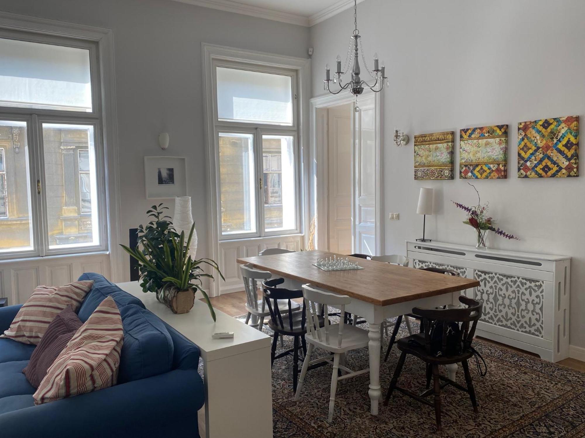 Urban Haven - 3 Beds, 3 Baths, Free Parking, Near Central Market Budapeste Exterior foto